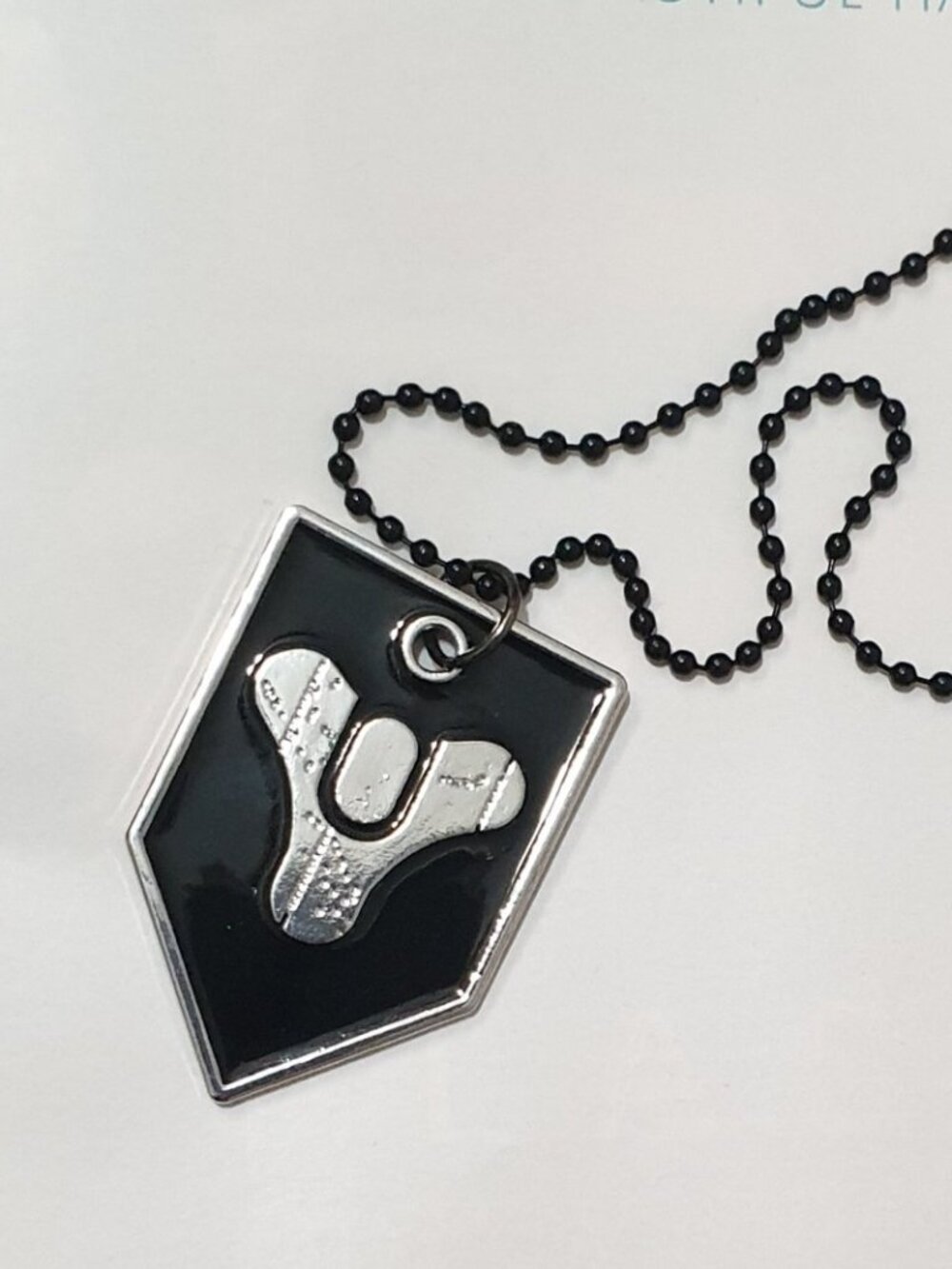 Metal Gaming Destiny 2 Warlock Silver Necklace Pendant Unisex Accessory Gift